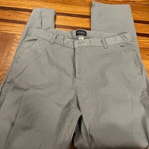 Children place husky gray pants NWT